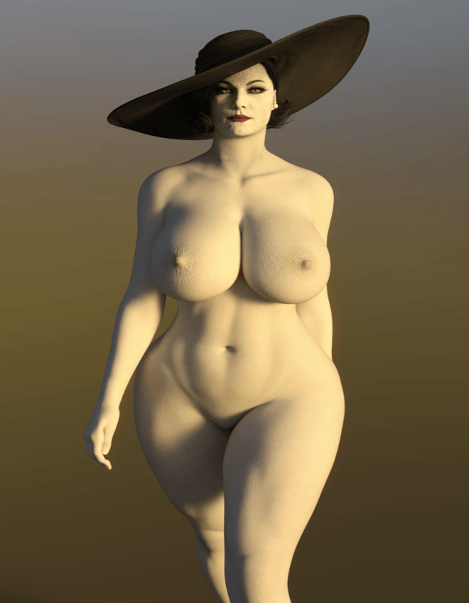 Lady Dimitrescu Busty and hot